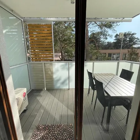 Ferienwohnung Lawenda Krynicka Krynica Morska Exterior foto